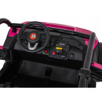 Elektrická Bugina - Racing Road 2000 - ružová